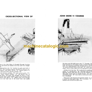 John Deere 25 Combine (SERIAL NO. 25- 130056 AND UP) Operator’s Manual (OMH35153)