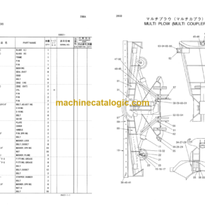 Hitachi LX70-2C Wheel Loader Parts Catalog