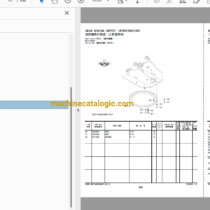 Hitachi ZX210LC-7H Hydraulic Excavator Parts Catalog