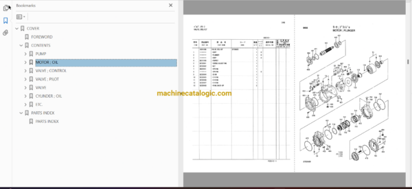 Hitachi CX900 Crawler Crane Full Parts Catalog