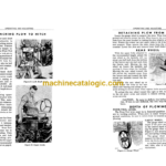 John Deere 812 and 813 Integral Moldboard Plows Operator's Manual (OMA501054)