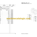 Komatsu PC220-8, PC240LC-8 Hydraulic Excavator Parts Book (DBBG0320, DBBD0006, DBBJ3000)