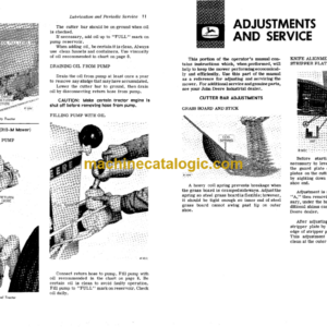 John Deere 310-H and 310-M Mowers Operator’s Manual (OMH61586)