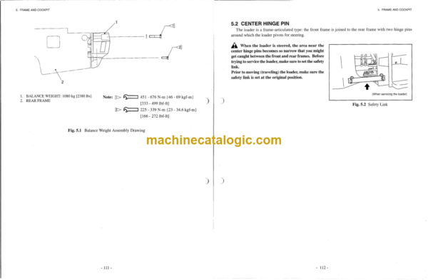 TCM L20 Wheel Loader Service Manual