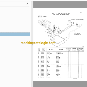 Hitachi ZX230,ZX230LC,ZX240H,ZX240LCH,ZX240K,ZX240LCK Excavator Full Parts Catalog