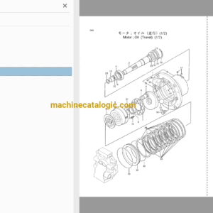 Hitachi EX700 Excavator Full Parts Catalog