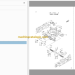 Hitachi CX900HD Crawler Crane Full Parts Catalog