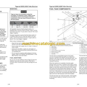 Tigercat 822E/L822E Feller Buncher Service Manual