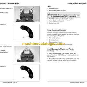 John Deere F620 ZTRAK Front Mower Operator’s Manual (OMM139734L8)