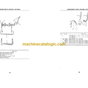 John Deere One-Bottom Two-Way Integral Tractor Plow M3B for Model M Tractor Operator’s Manual (OMA14151)