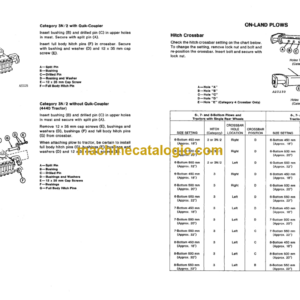 John Deere 2700 Semi-Integral Moldboard Plow Operator’s Manual (OMA44265)