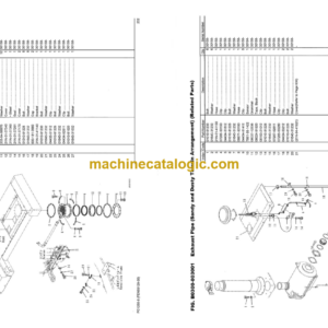 Komatsu PC1250-8 Hydraulic Excavator Parts Book (30344 and up)