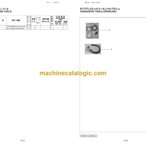 Hitachi AH250-D, AH300-D Articulated Dump Truck Parts Catalog