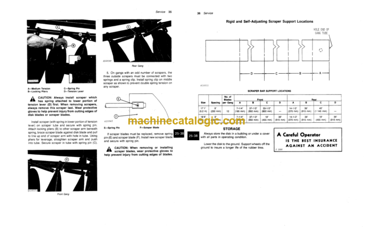 John Deere 220 Center-Fold Power-Flex Disk Operator's Manual (OMA32797)
