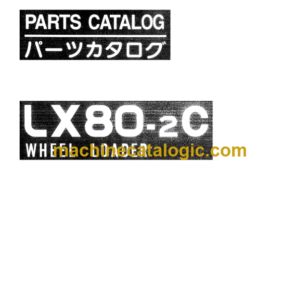 Hitachi LX80-2C Wheel Loader Parts Catalog