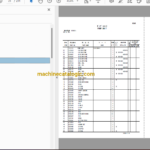 Hitachi ZX230,ZX230LC,ZX240H,ZX240LCH,ZX240K,ZX240LCK,ZX250,ZX250LC,ZX250LCN Excavator Full Parts Catalog