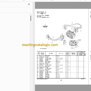 Hitachi ZX400R-7 Hydraulic Excavator Full Parts Catalog