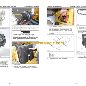 Tigercat X822D, LX822D, X830D, LX830D Feller Buncher Service Manual (82273001 – 82274000)