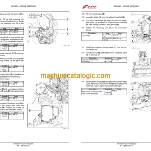 Tigercat FPT N67 Stage V Engine Service and Repair Manual (63259A)