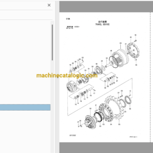 Hitachi ZX160LC-3 Hydraulic Excavator Full Parts Catalog