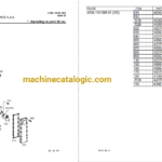 Hitachi LX145E-2 Wheel Loader Full Parts Catalog