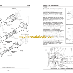 Tigercat 720D Feller Buncher Service Manual