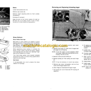 John Deere 7701 Combines Operator’s Manual (OMH98962)