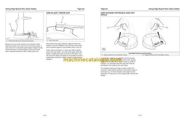 Tigercat X870C, LX870C Feller Buncher Service Manual (87061701 - 870635)