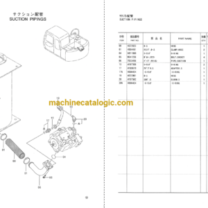 Hitachi EX60-5,EX60LC-5 Excavator Full Parts Catalog