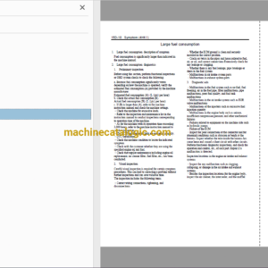 Hitachi 4HK1 GB3 Exhaust Emission Standarts Technical and Workshop Engine Manual