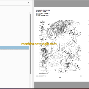 Hitachi ZX225USLC-7 Hydraulic Excavator Full Parts Catalog