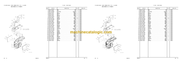 Komatsu WA320-5 Wheel Loader Parts Book (3001 and up)