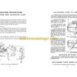 John Deere M6 and MT6 Two-Disk Semi-Integral Tractor Plows Operator's Manual (OMA15649)