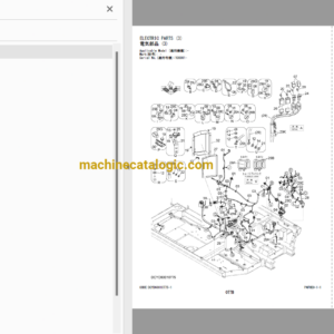 Hitachi ZX60C-6A Hydraulic Excavator Full Parts Catalog