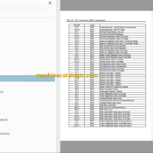 Hitachi 6WG1 Tier 4 Compatible Technical and Workshop Engine Manual