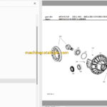 Hitachi LX170E-1 Wheel Loader Full Parts Catalog