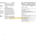 Tigercat H822C, LH822C, H830C, LH830C Harvester Service Manual (82282001 - 82283000)