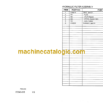 Hitachi AH250-D Articulated Dump Truck Parts Catalog