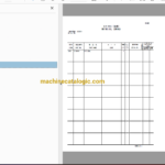 Hitachi ZX240-3G,ZX240LC-3G,ZX250H-3G,ZX250LCH-3G,ZX250K-3G,ZX250LCK-3G Hydraulic Excavator Full Parts Catalog