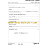 Tigercat T250 Loader Service Manual