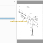 Hitachi CX2000 Crawler Crane Full Parts Catalog