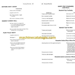 John Deere 1150 and 1250 Integral Moldboard Plows Operator’s Manual (OMA22704)