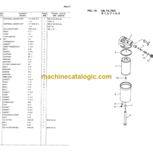 Hitachi LX300-7 Wheel Loader Parts Catalog