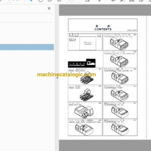 Hitachi ZX200, ZX200LC, ZX200-E, ZX200LC-E, ZX210, ZX210LC, ZX210H, ZX210LCH, ZX210K, ZX210LCK, ZX210N, ZX240 Excavator Full Parts Catalog