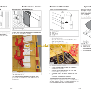 Tigercat X870D, LX870D Feller Buncher Service Manual (87073501 – 87075000)