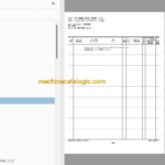 Hitachi ZW250 Wheel Loader Full Parts and Engine Parts Catalog