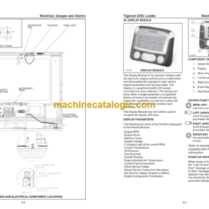 Tigercat 230C Loader Service Manual