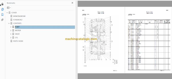 Hitachi EH3500AC2 Rigid Dump Truck Full Parts Catalog