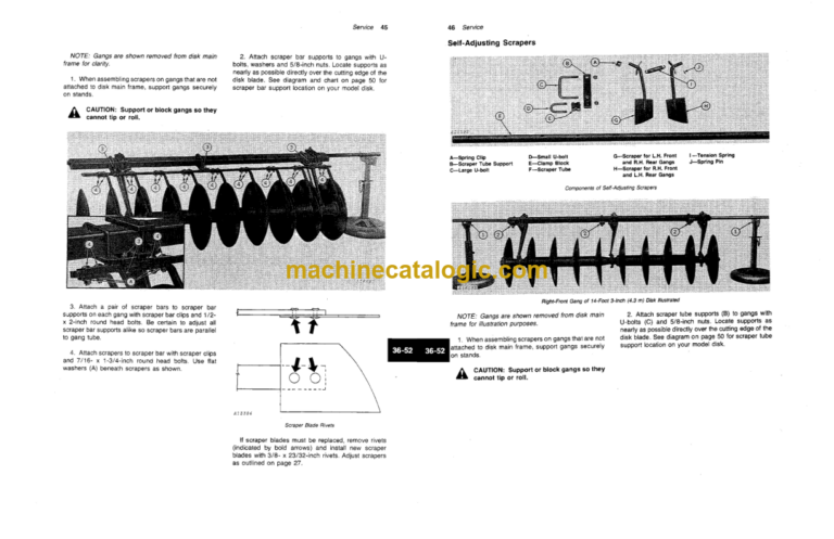 John Deere 210 Disk Operator's Manual (OMA35190)