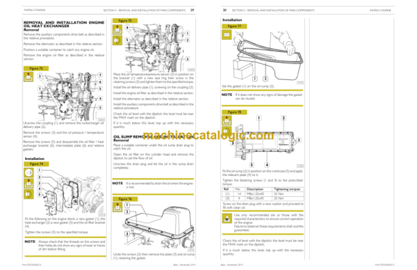 Tigercat FPT N67 Tier 4f Engine Service and Repair Manual (60059A)